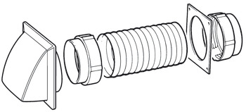 Smeg SP150 Ducting Kit Simple