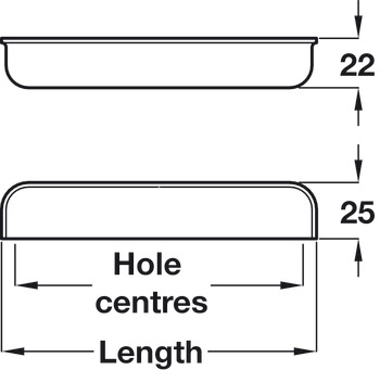 Odessa Cup Handle Zinc Alloy Bru Copper 64mm Fixing Centres - view 2