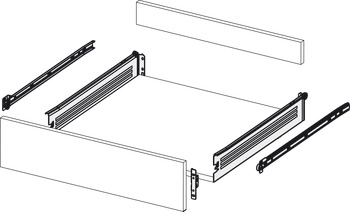 Supra-150 Drawer Set 150x350mm Wht 9001