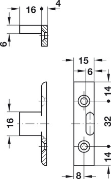 Frame Component EH SM Hos Mk.Black - view 2
