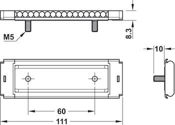 Accuride 0115RC Ball Carriage-BB Stainless Steel - view 5