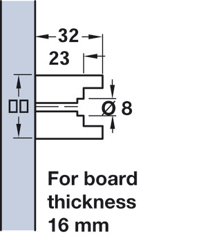 Beech Runner 47x449x30mm for Between Cab - view 2