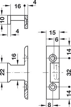 Frame Component EHS SM Hos Mk.Black - view 2