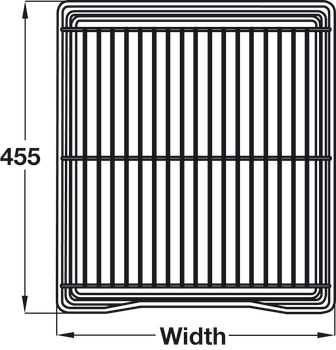PO Wire Bskt Set 25kg 400mm Lin Steel PC - view 2