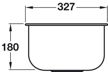 Smeg Alba UM30 1.0B Sink UH Stainless Steel - view 2
