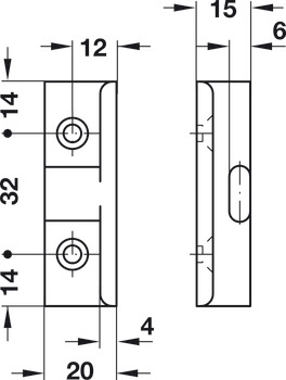 Angled Component AD 15 SM Hos Mk.Black - view 2