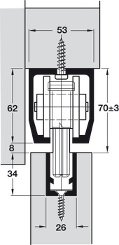 Hawa Junior 160B Fitting Set 1Dr - view 4