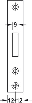 Startec Mort Cyl Deadlock 55/84 Sqr SSS - view 2