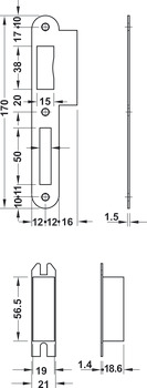 Startec Mort P.Cyl Lock Rad 55/84mm SSS - view 4