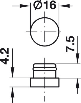 Symo3000 Cover Plate 1.2mm Zinc Alloy MNP - view 4