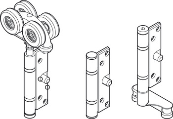 HafeleFld 100U Inter Hanger Set 316 GSS