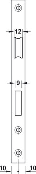 Startec Mort Bath Lock Square 55/84mm SSS - view 4