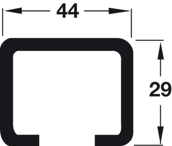 Straightaway 700/710 Top Safe Chnl 3.0m - view 2