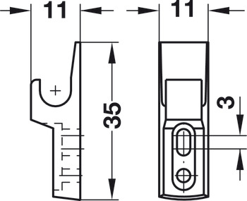 Mini-Latch Automatic Spring Catch Steel NP - view 5