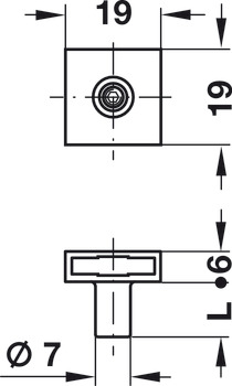 Symo3000 Arresting Pin 9.0mm Zinc Alloy MNP - view 3