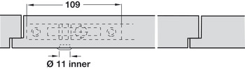 Hawa 20-A Endfold Deadbolt Lock Steel Galvanised - view 3