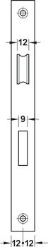 Startec Mort Bath Lock Square 55/84mm SSS