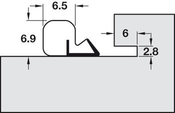 Aquatex P6 Seal 25m White - view 2
