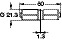 PBA Cub/Brd Rail Connector 303 Stainless Steel/Galvanised - view 2