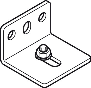 Slido D-Li11 160C+O+P Mnt Bracket L44mm Steel