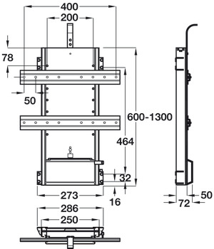 LED TV Lift Tele 700mm 3 Sec w AutoRev - view 2