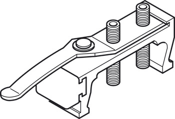 Hawa Junior 80 Inox Track Stopper