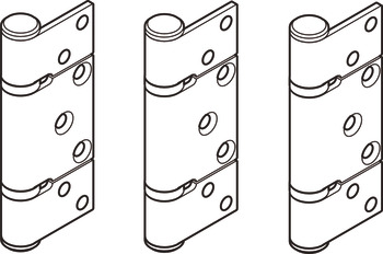 HafeleFld 100U Hinge Set In/Off 316 GSS