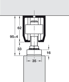 Hawa Junior 160A Fitting Set 1Dr - view 4