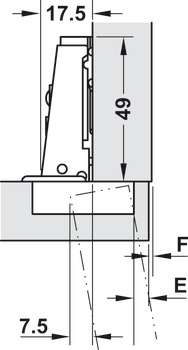 100D Hinge Sld FO SF 304 PSS - view 3