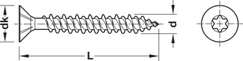 Hospa Jet Screw Ful Countersunk TS15 D3.0x15mm Glv - view 2