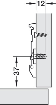 Tiomos Econ 0mm M.Plt Clk 3prt Cruci PM - view 4