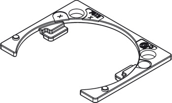Tiomos Flap Hinge Adapter Plt NP