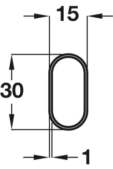 WithRobe Rail 90D 825x825mm SCP - view 3