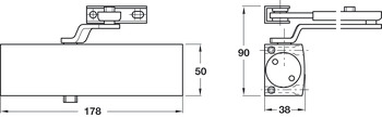 TS 1500 OH Dr Closer 3-4 Fig 1/61/66 Silver - view 2