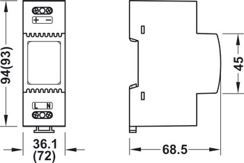 Dialock Power Supply Regulate 12V 36.1mm - view 2