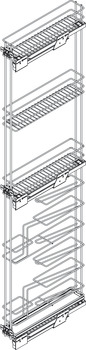 VS TalWiro PO RH 150mm 8 Btl 3xCls Chrome - view 2