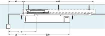Geze Electromechnical OH Con.Dr Clsr Silver - view 5
