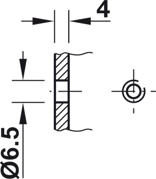Hebgo Fix.Bracket 410x460mm 500kg/Pr Stone Grey - view 4