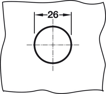 Glass Door Cyl Lock N7921PL MNP - view 4