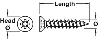 Timberfix 360 Screw Ful Countersunk Pozi D4.0x20mm - view 2