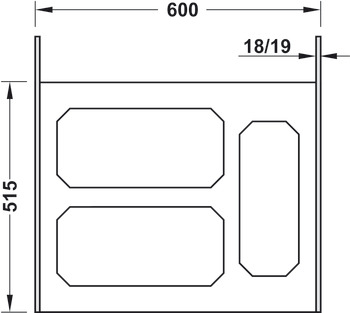 VS Envi Space XX Pro Bin 600 91L Lva - view 5