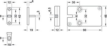 Dialock EFL3C Furniture Lock Case - view 2