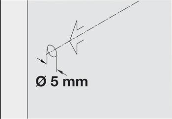 K Line Shelf Support D5mm Plug Wd Zinc Alloy Nickel - view 5