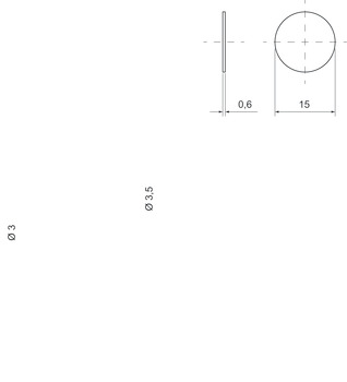 K Push Adhesive Plate for Magnet - view 4