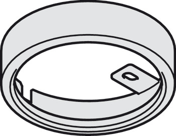 Loox5 LED2094/3094 Bezel SM D65mm Steel Chrome - view 2