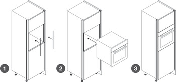 Gola System E Profile Vrt Ovn 580mm Aluminium Brs - view 3