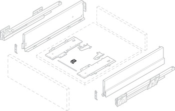 NPS Tipmatic Set Max Cabinet 600mm - view 3