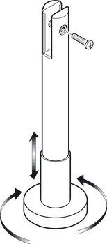 PBA Cub/Brd 316L Adj Foot Supp SSS - view 3