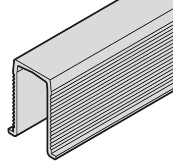 Slido D-Li11 Guide Track Phillips 2.0m Plastic Black