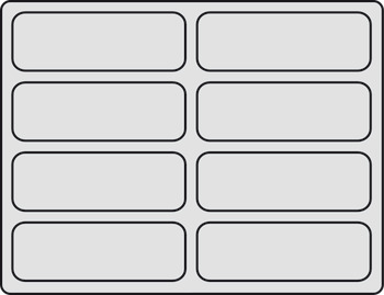 Variant-D 35mm Tray 8 Compartments Wht - view 3